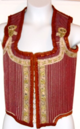XXM358M Dutch embroidered corset / wais